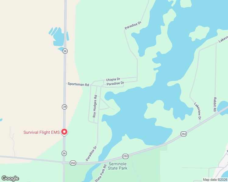 map of restaurants, bars, coffee shops, grocery stores, and more near 2943 Sportsman Road in Donalsonville