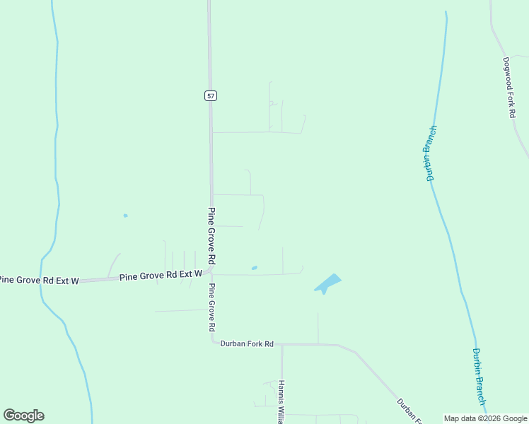 map of restaurants, bars, coffee shops, grocery stores, and more near 16223 Mcdowell Road in Bay Minette