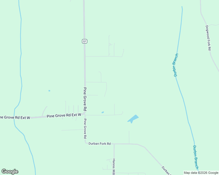 map of restaurants, bars, coffee shops, grocery stores, and more near 16223 Mcdowell Road in Bay Minette