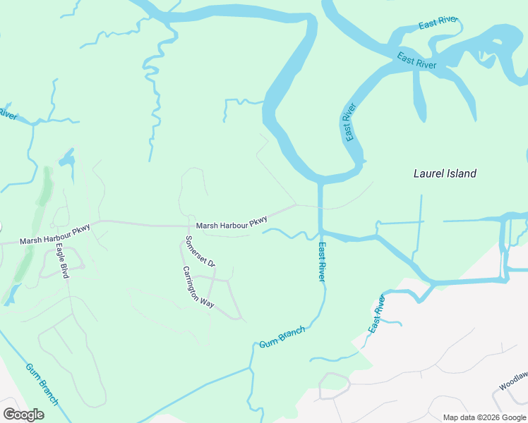 map of restaurants, bars, coffee shops, grocery stores, and more near Marsh Harbour Parkway in Kingsland