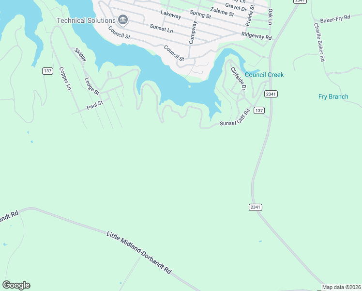 map of restaurants, bars, coffee shops, grocery stores, and more near in Buchanan Dam