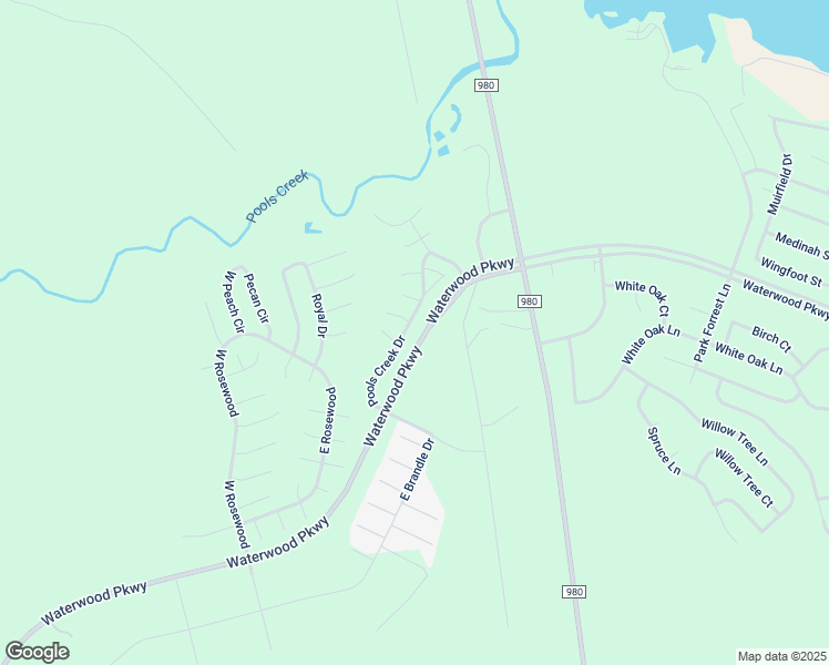map of restaurants, bars, coffee shops, grocery stores, and more near 26692 Pools Creek Drive in Huntsville