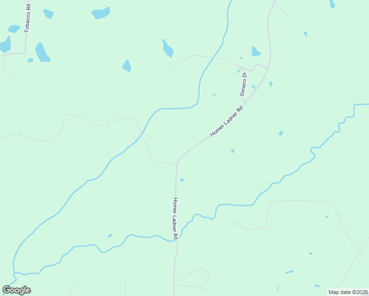 map of restaurants, bars, coffee shops, grocery stores, and more near 243-357 Homer Ladner Road in Poplarville