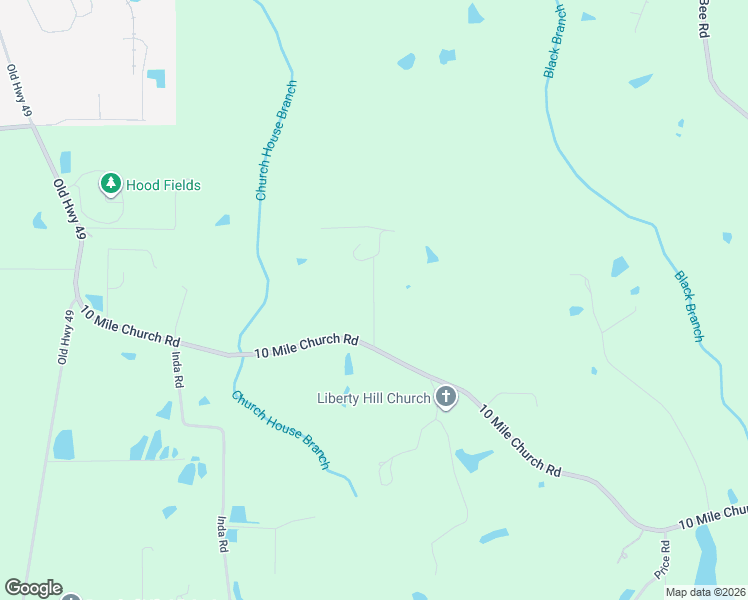 map of restaurants, bars, coffee shops, grocery stores, and more near 47 Wiggins Road in Perkinston