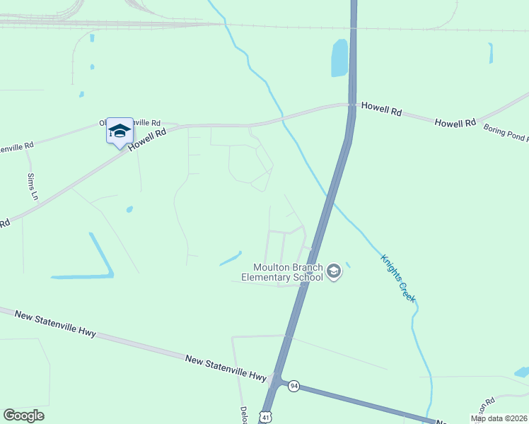 map of restaurants, bars, coffee shops, grocery stores, and more near 5586 Pasadena Way in Valdosta
