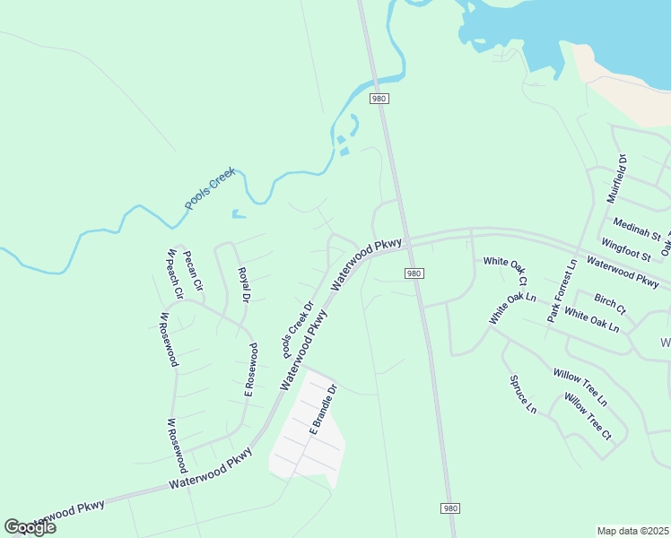 map of restaurants, bars, coffee shops, grocery stores, and more near 24604 Pools Creek Drive in Huntsville
