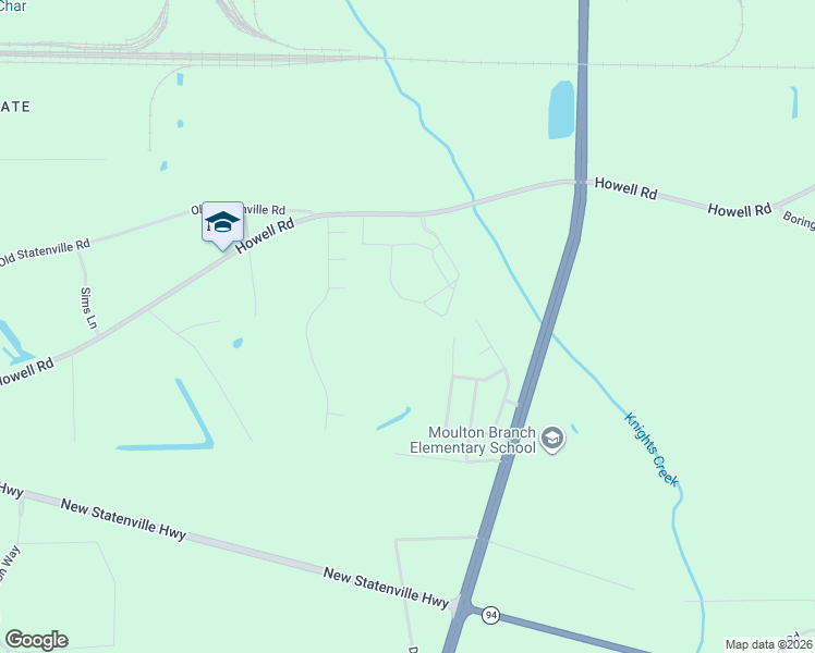 map of restaurants, bars, coffee shops, grocery stores, and more near 5586 Pasadena Way in Valdosta