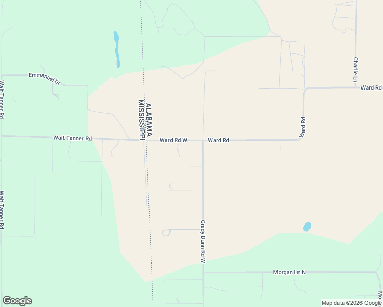 map of restaurants, bars, coffee shops, grocery stores, and more near 6255 Grady Dunn Rd W in Mobile