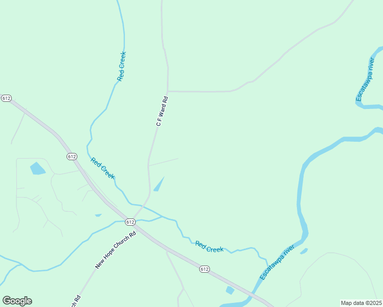 map of restaurants, bars, coffee shops, grocery stores, and more near 122-242 C F Ward Road in Lucedale