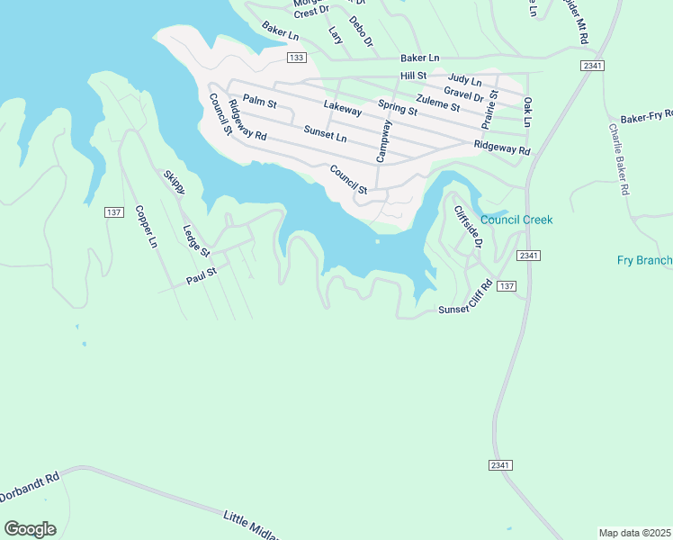 map of restaurants, bars, coffee shops, grocery stores, and more near 1240 County Road 137 in Burnet