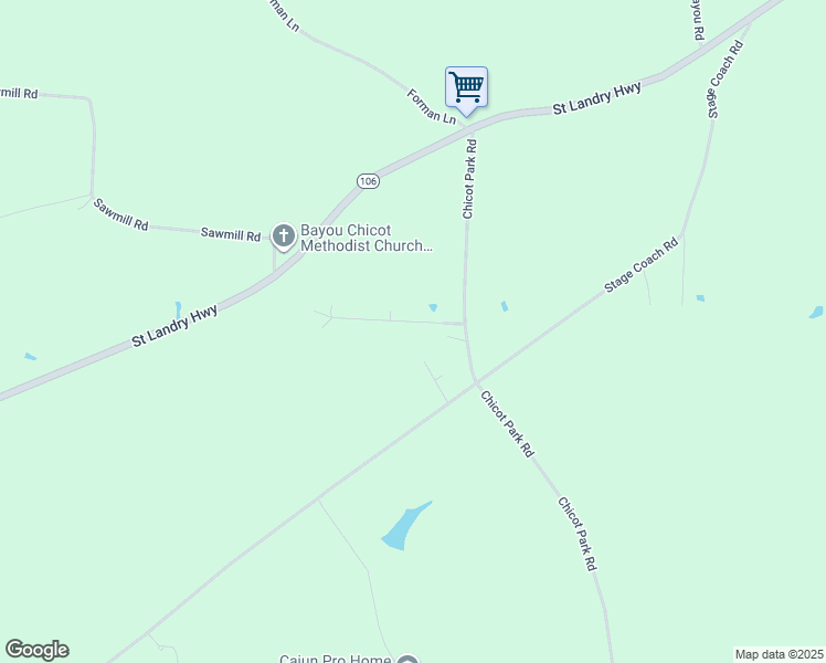 map of restaurants, bars, coffee shops, grocery stores, and more near 1062 Pine Hill Road in Ville Platte