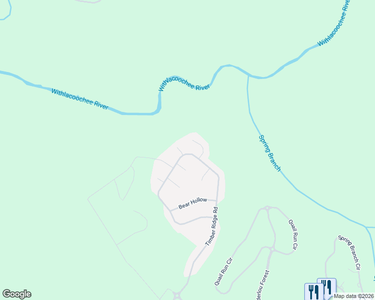 map of restaurants, bars, coffee shops, grocery stores, and more near 3942 Gunner Court in Valdosta