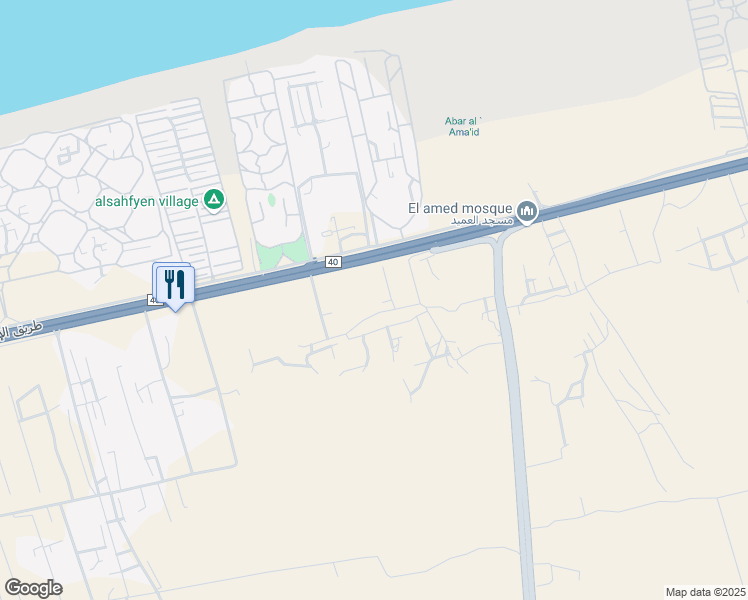 map of restaurants, bars, coffee shops, grocery stores, and more near 81 Alexandria - Marsa Matrouh Road in North Coast