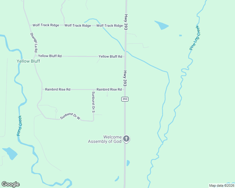 map of restaurants, bars, coffee shops, grocery stores, and more near 4584 Rainbird Rise Road in Crestview