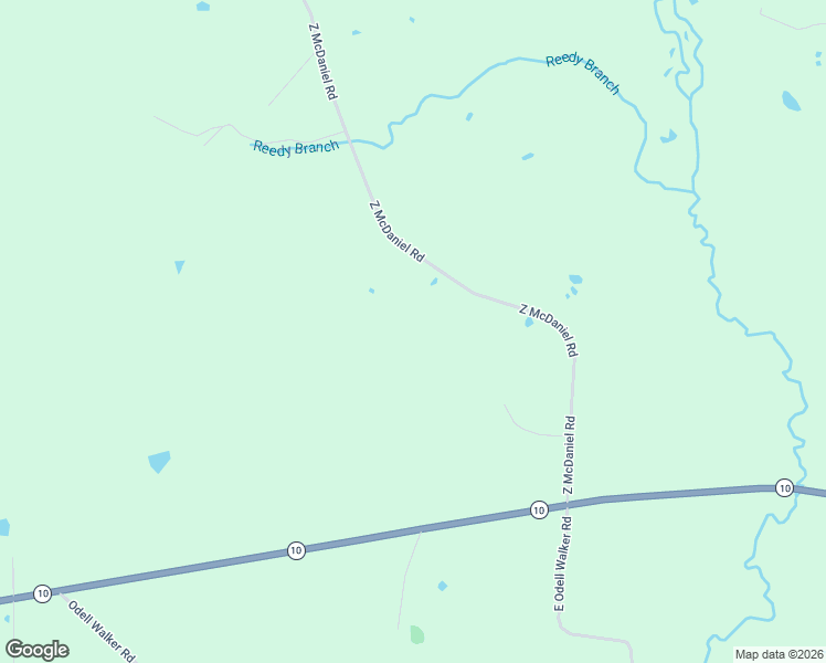 map of restaurants, bars, coffee shops, grocery stores, and more near 67205 Z McDaniel Road in Kentwood