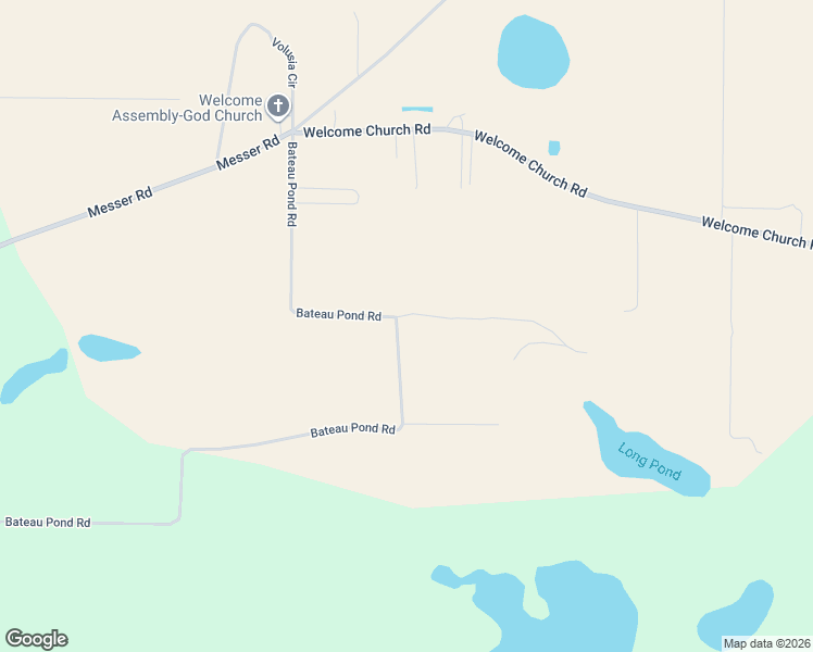 map of restaurants, bars, coffee shops, grocery stores, and more near 6915 Bateau Pond Road in Grand Ridge