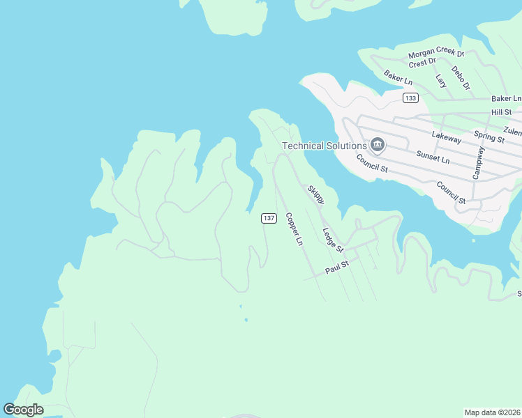 map of restaurants, bars, coffee shops, grocery stores, and more near 2838 County Road 137 in Burnet