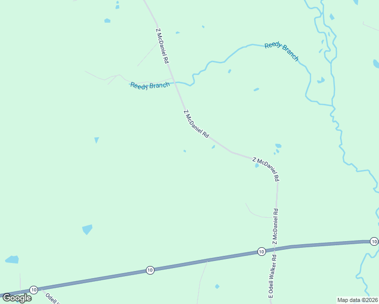 map of restaurants, bars, coffee shops, grocery stores, and more near 67205 Z McDaniel Road in Kentwood