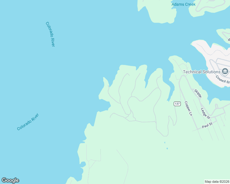 map of restaurants, bars, coffee shops, grocery stores, and more near 4551 Sunset Cliff Road in Burnet