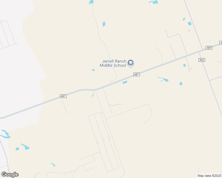 map of restaurants, bars, coffee shops, grocery stores, and more near 2050 East Fm 487 in Jarrell