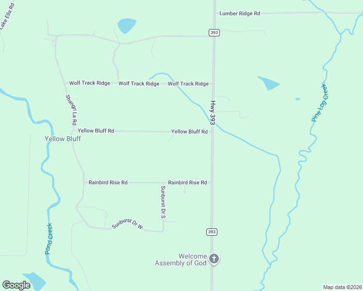 map of restaurants, bars, coffee shops, grocery stores, and more near 4568 Yellow Bluff Road in Crestview