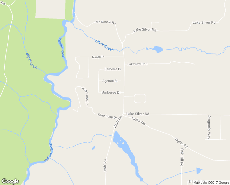 map of restaurants, bars, coffee shops, grocery stores, and more near 2390 Barberee Drive in Crestview