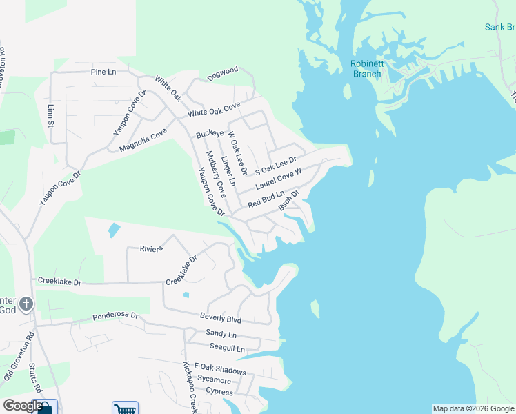 map of restaurants, bars, coffee shops, grocery stores, and more near 177 Birch Drive in Onalaska