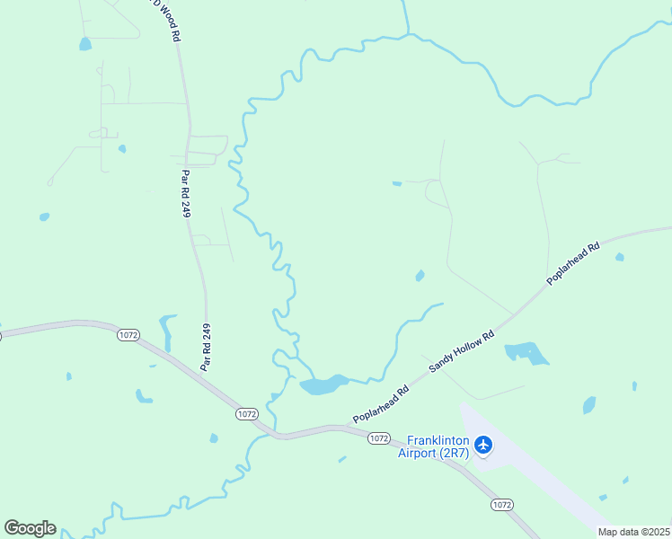 map of restaurants, bars, coffee shops, grocery stores, and more near Ruby Taylor Lane in Franklinton