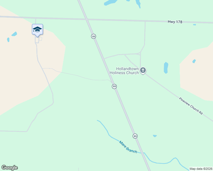 map of restaurants, bars, coffee shops, grocery stores, and more near 10772 Florida 89 in Jay