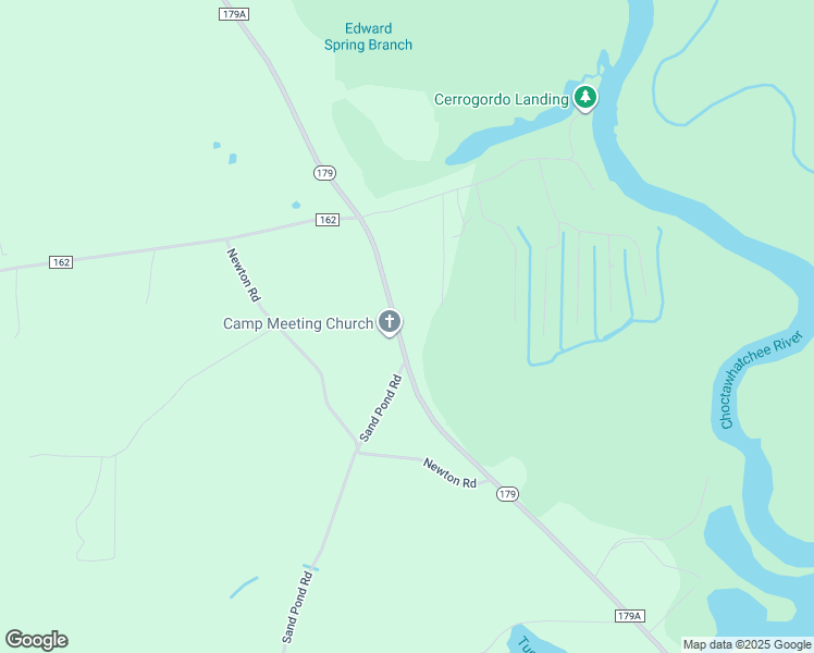 map of restaurants, bars, coffee shops, grocery stores, and more near 2135 County Road 179A in Westville