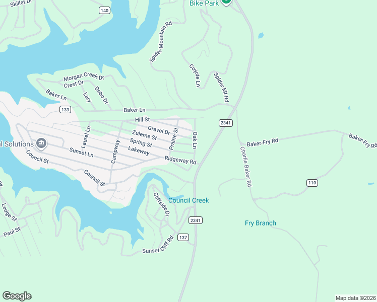 map of restaurants, bars, coffee shops, grocery stores, and more near 310 Spring Street in Burnet