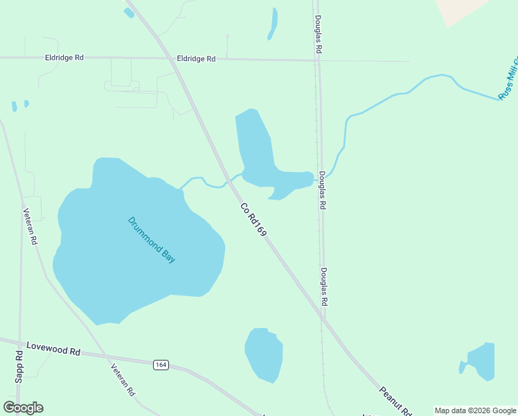 map of restaurants, bars, coffee shops, grocery stores, and more near 3560 Peanut Road in Cottondale
