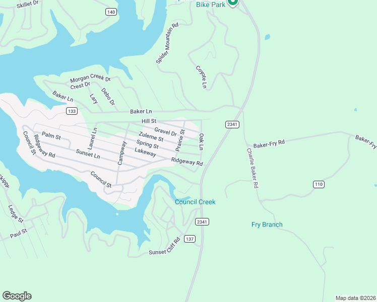 map of restaurants, bars, coffee shops, grocery stores, and more near 310 Spring Street in Burnet