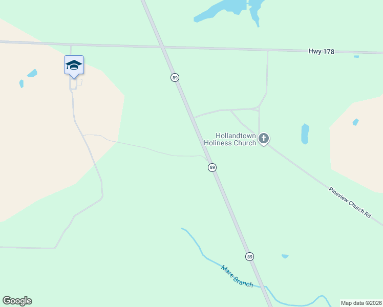 map of restaurants, bars, coffee shops, grocery stores, and more near 10772 Florida 89 in Jay