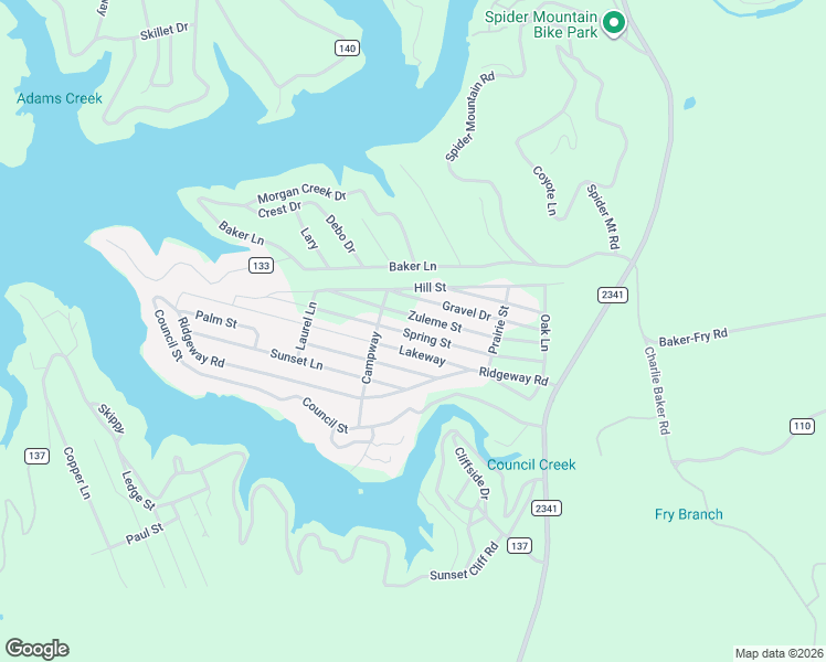 map of restaurants, bars, coffee shops, grocery stores, and more near 611 Zuleme Street in Burnet