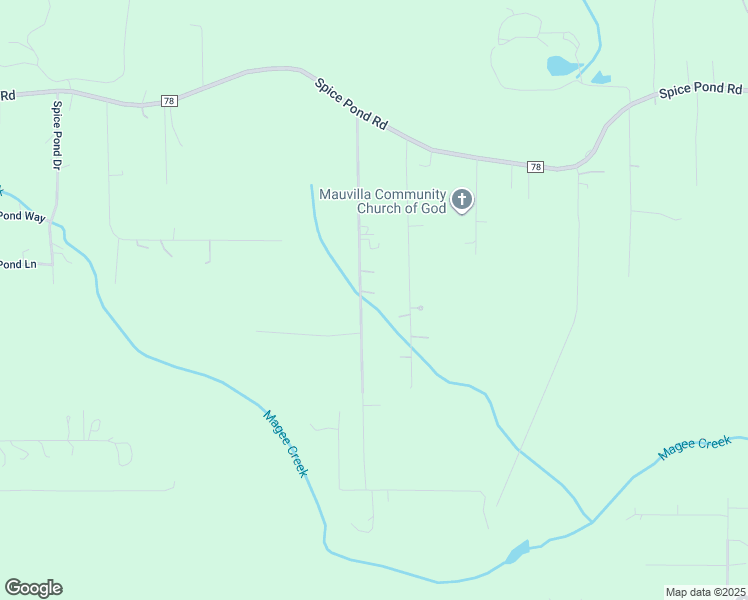 map of restaurants, bars, coffee shops, grocery stores, and more near 6636-6646 Mauvilla Dr W in Mobile