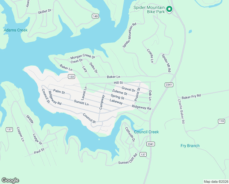 map of restaurants, bars, coffee shops, grocery stores, and more near 611 Zuleme Street in Burnet