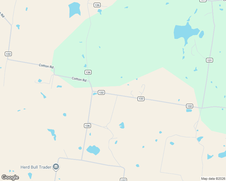 map of restaurants, bars, coffee shops, grocery stores, and more near 24874 County Road 136 in Bedias