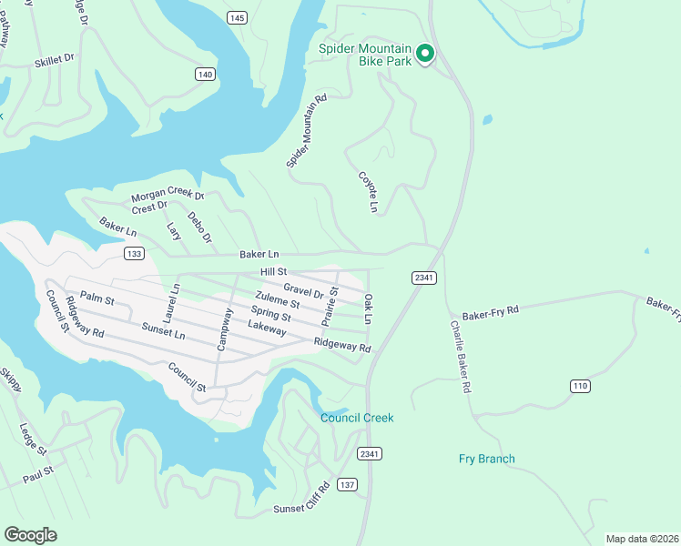 map of restaurants, bars, coffee shops, grocery stores, and more near 983 Hill Street in Burnet