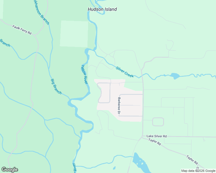 map of restaurants, bars, coffee shops, grocery stores, and more near 2333 Genevieve Way in Crestview
