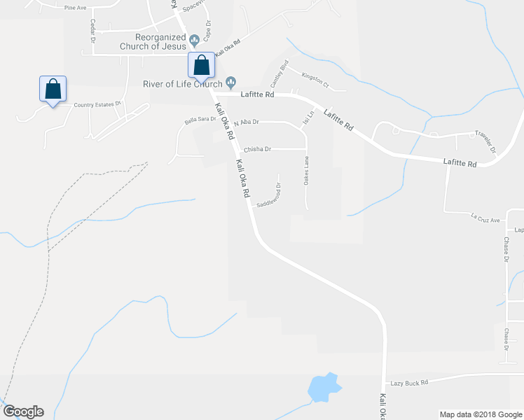 map of restaurants, bars, coffee shops, grocery stores, and more near 3001 Saddlewood Drive in Saraland