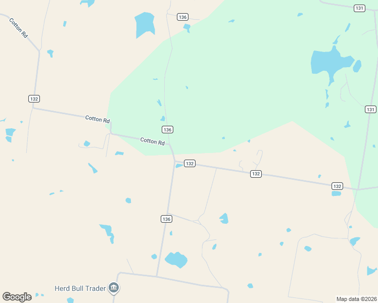 map of restaurants, bars, coffee shops, grocery stores, and more near 24874 County Road 136 in Bedias