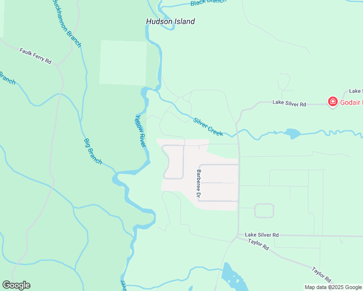 map of restaurants, bars, coffee shops, grocery stores, and more near 2418 Genevieve Way in Crestview