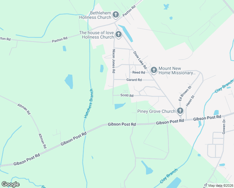 map of restaurants, bars, coffee shops, grocery stores, and more near 12 Garard Road in Folkston