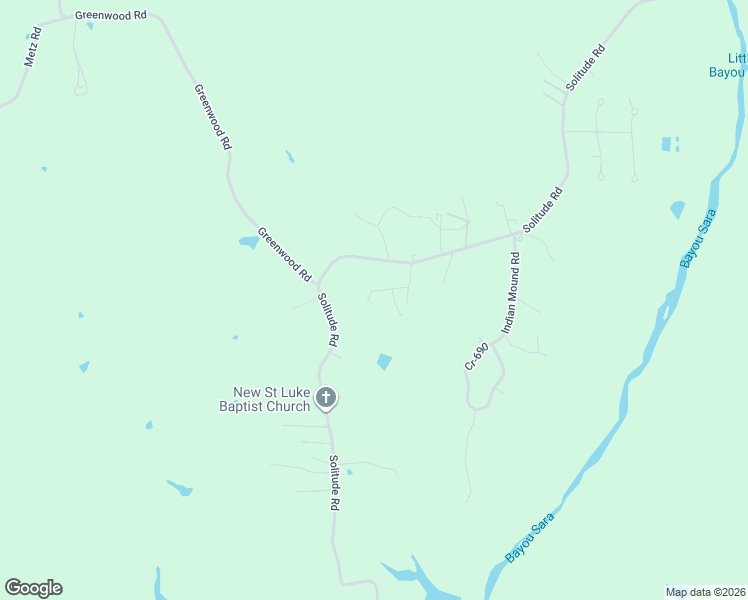 map of restaurants, bars, coffee shops, grocery stores, and more near 7578 Solitude Road in Saint Francisville