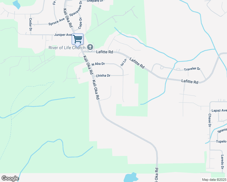 map of restaurants, bars, coffee shops, grocery stores, and more near 3001 Saddlewood Drive in Saraland