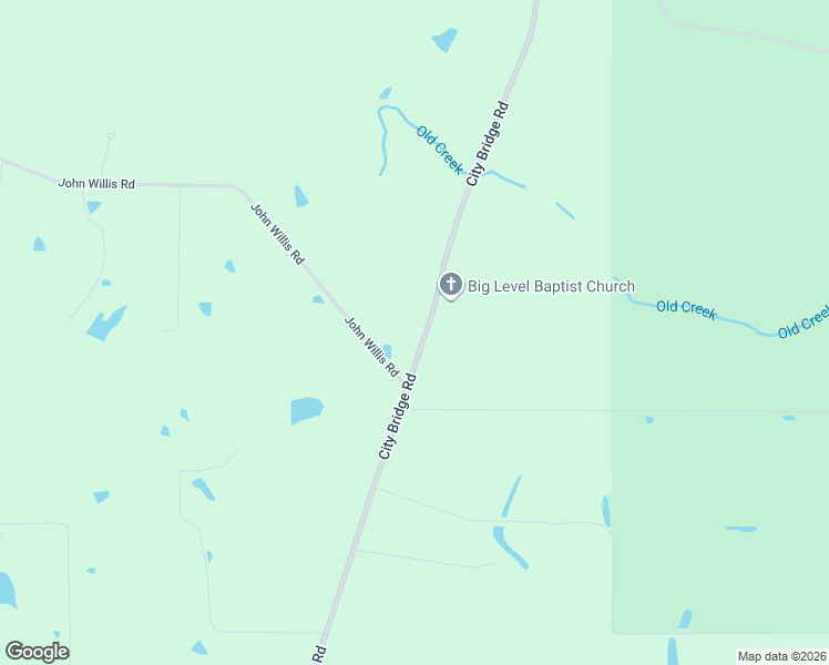 map of restaurants, bars, coffee shops, grocery stores, and more near 1323 City Bridge Road in Wiggins
