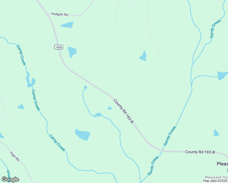 map of restaurants, bars, coffee shops, grocery stores, and more near 3193 County Highway 183B in DeFuniak Springs