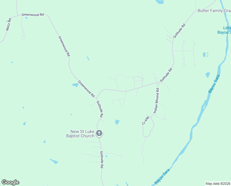 map of restaurants, bars, coffee shops, grocery stores, and more near 7578 Solitude Road in Saint Francisville