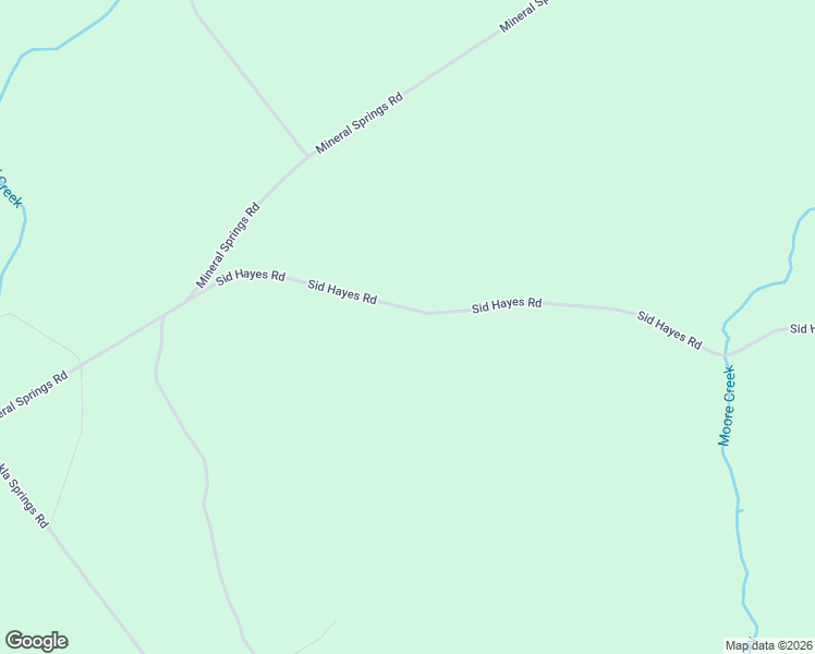 map of restaurants, bars, coffee shops, grocery stores, and more near 1335 Sid Hayes Road in Jay